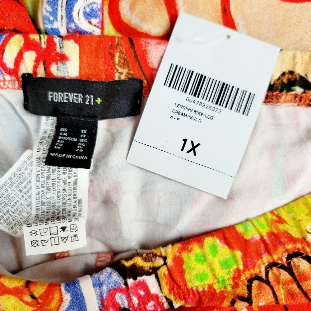 FOREVER 21 biker shorts‎ & top
